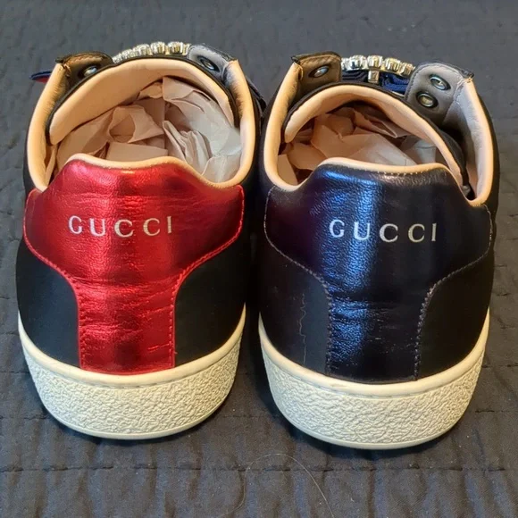 Gucci Ace Satin Bow Sneaker Sz. 40